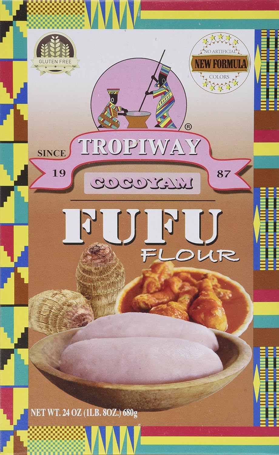 Cocoyam Fufu Flour 24oz